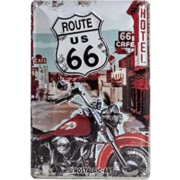 Route 66 Lone Rider Placa...